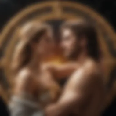 Harmony in Leo's Relationships Two astrological signs in harmony, representing Leo and a compatible sign