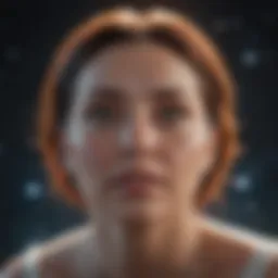 Celestial alignment showcasing Cancer constellations