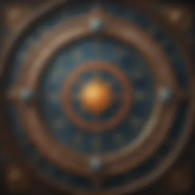 Exploring Zodiac Sign Placements An intricate astrological chart showcasing zodiac signs and their placements.