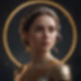 Celestial representation of Mercury as the planet of communication