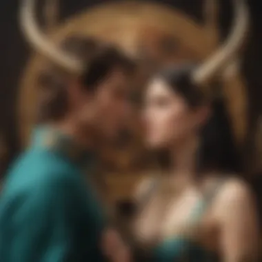 Contrasting Traits of Capricorn and Sagittarius Visual metaphor of the contrasting traits of Capricorn and Sagittarius
