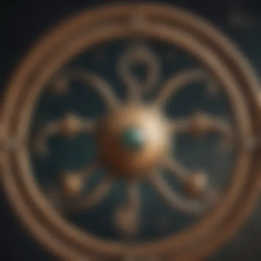 Astrological symbols representing Gemini and Cancer