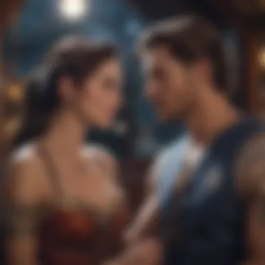 Couple exploring their zodiac compatibility