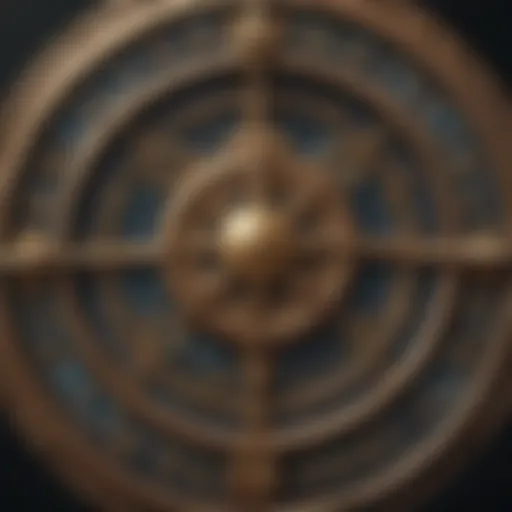 Astrological symbols representing zodiac signs