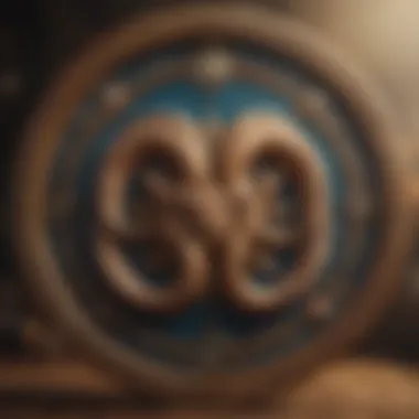 A harmonious representation of two compatible zodiac signs