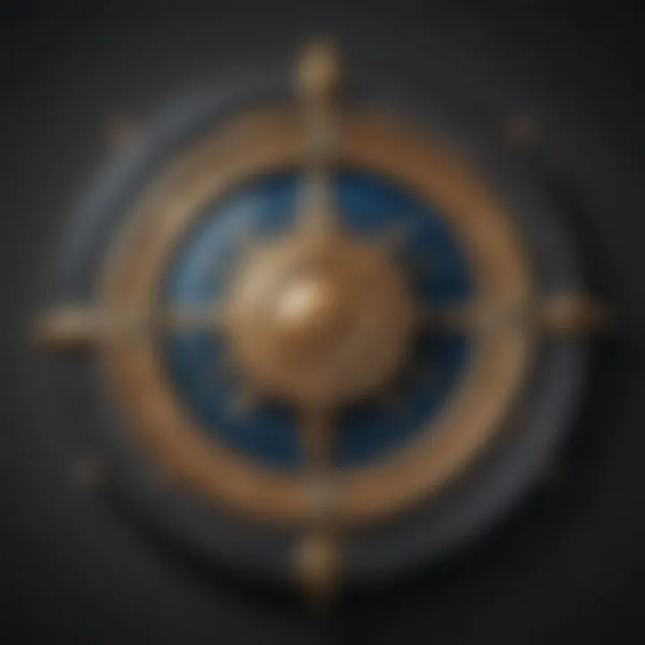 Astrological symbols representing different zodiac signs