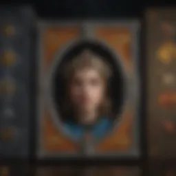 An intricate Crowley Tarot card showcasing symbolic elements and astrological motifs.