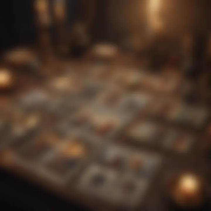 An overview of the Crowley Tarot layout displaying card positions and meanings.