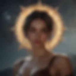 Celestial bodies representing zodiac signs