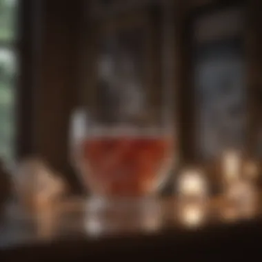 Creating a Harmonious Atmosphere A cozy corner with crystals and soft lighting
