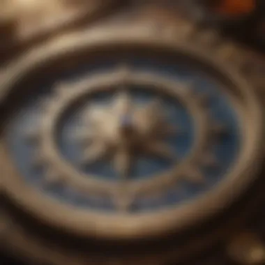 Compass of Soulmate Journey A compass symbolizing the journey towards finding a soulmate.