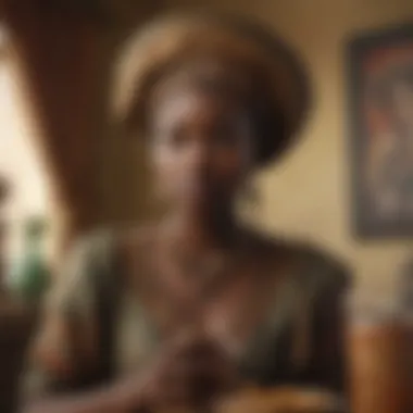 Diversity in Afro Tarot Decks A collection of Afro Tarot decks displayed in an artistic arrangement, reflecting diversity.