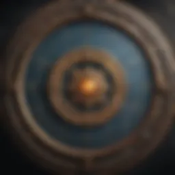 An ancient astrological chart illustrating celestial bodies and their significance.