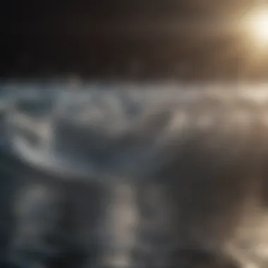 Ethereal Sound Waves An ethereal depiction of sound waves representing psychic hearing