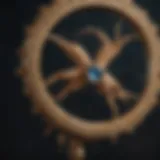 Astrological symbols representing Virgo and Cancer