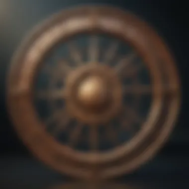 Zodiac wheel highlighting Virgo and Cancer