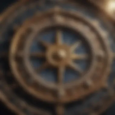 Astrological symbols representing the zodiac signs