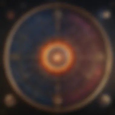 Astrology Chart Analyzing Relationship Dynamics Astrology chart showcasing relationship dynamics