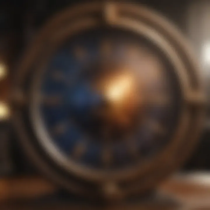 A digital interface displaying a horoscope reading