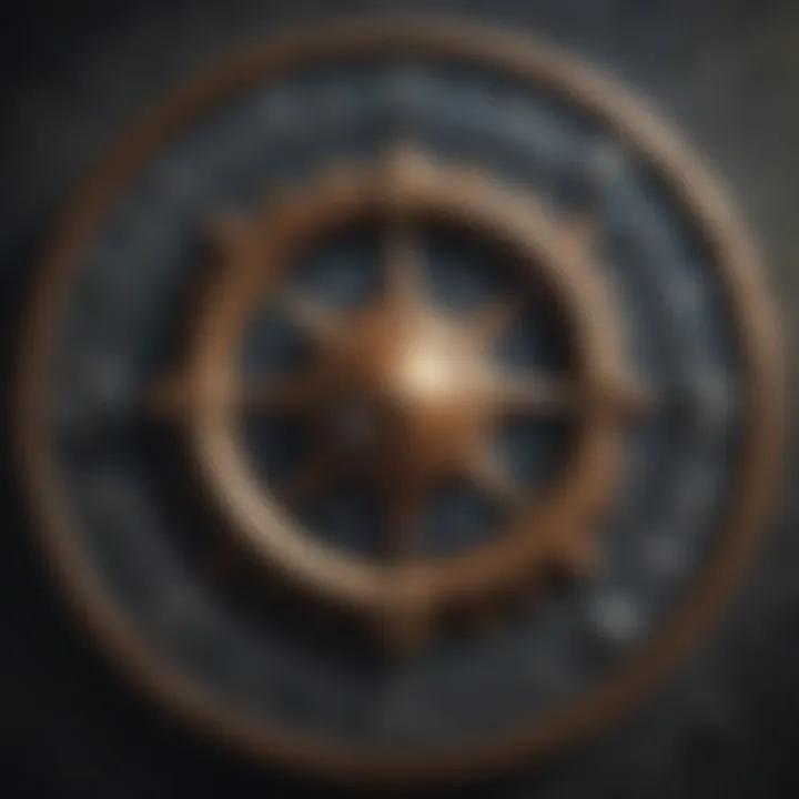 Astrological symbols representing various zodiac signs