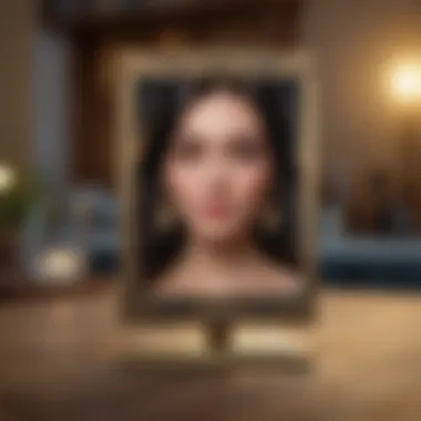 Online Psychic Reading Access A digital device displaying an online psychic reading platform, illustrating modern access to psychic services.