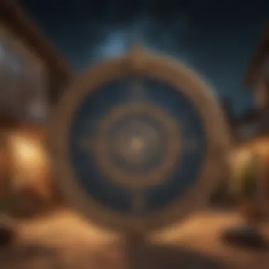 Interaction Between Houses and Zodiac Signs Zodiac signs interacting with astrological houses represented in a visual chart