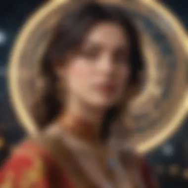 Astrology as a Guide for Career Choices A person contemplating their career choices under the stars