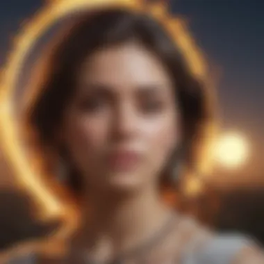 Traits of Moon and Sun Signs Visual representation of traits influenced by moon and sun signs