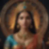Celestial representation of the Purva Bhadrapada nakshatra