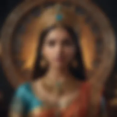 Celestial representation of the Purva Bhadrapada nakshatra