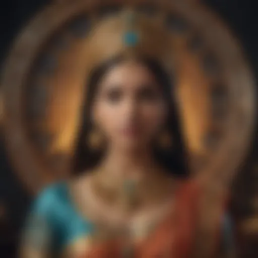 Celestial representation of the Purva Bhadrapada nakshatra