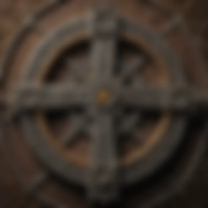An intricate Celtic Cross tarot layout revealing complex meanings