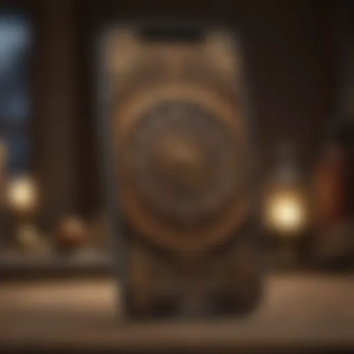 A smartphone displaying numerology app interface