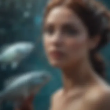 The Essence of Pisces Symbolic representation of the Pisces zodiac sign