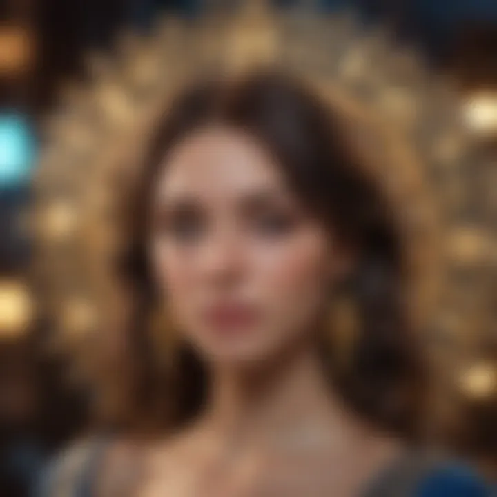 Digital platform showcasing personalized horoscope readings