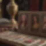 A tarot card spread designed for marriage insights