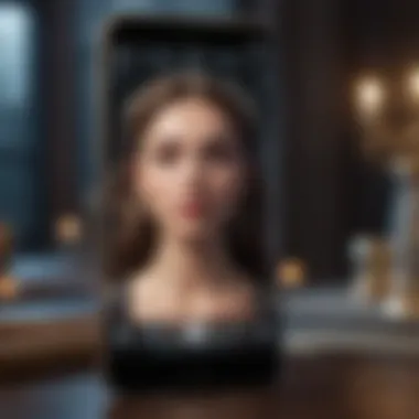 A smartphone displaying a horoscope app interface