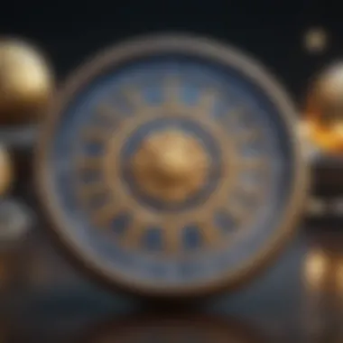 A digital art representation of zodiac signs