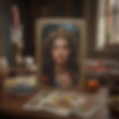 A visual representation of personal growth through Tarot insights