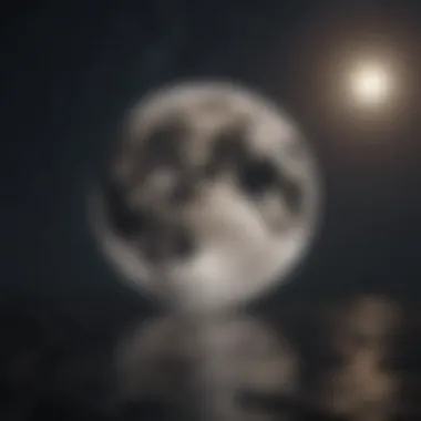 The Radiance of the Full Moon A beautiful full moon illuminating the night sky