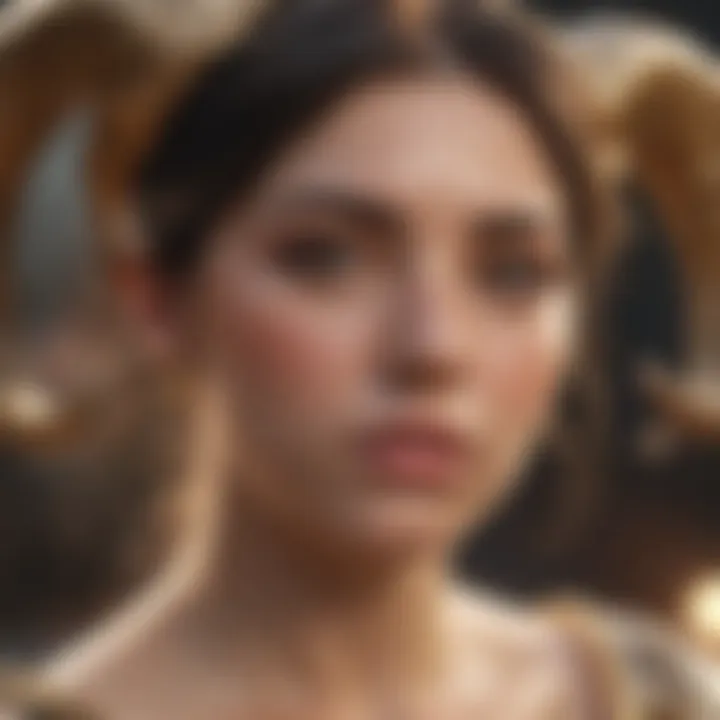 Symbolic representation of Aries characteristics