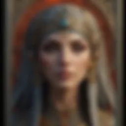 Intricate design of the Thoth Tarot deck