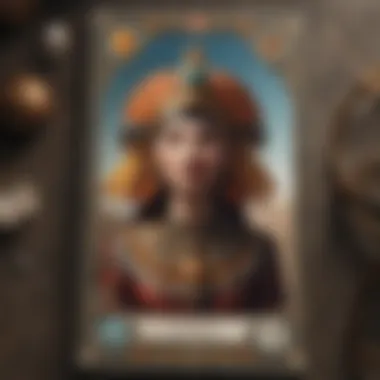 Symbolism of a major arcana card from the Thoth Tarot