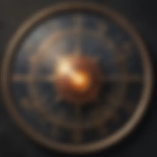 Astrological chart highlighting Gemini's lucky number