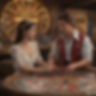 Romantic Relationships and the Forces of Destiny A romantic couple influenced by the forces of fate and destiny