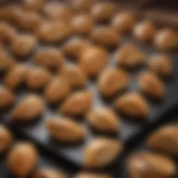 A collection of fortune cookies displayed in an artistic arrangement