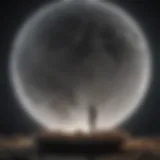 Astrological chart showcasing moon and rising signs