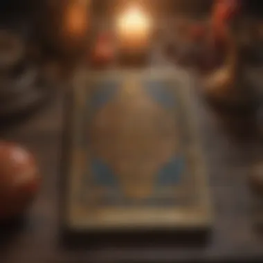 Exploring Ancient Tarot Symbolism Ancient tarot card spread showcasing symbolism