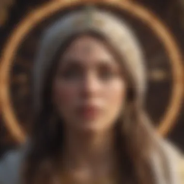 A depiction of the connection between astrology and spirituality