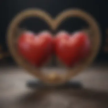 The Concept of Compatibility in Relationships An illustration of two hearts connected by astrological signs